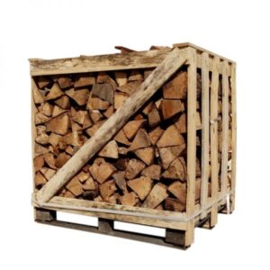 Crates of firewood